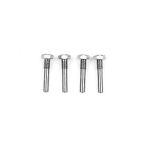 Team Associated RC8B4.1 FT Titanium Shock Pins (5.5mm Hex) (4)