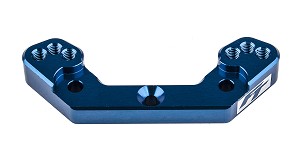 Team Associated RC10B6.2 Factory Team +2mm Rear Ballstud Mount (Blue)