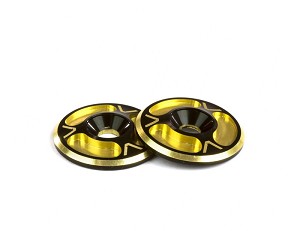 Avid RC Triad Wing Buttons HD Dual Gold (2pcs)