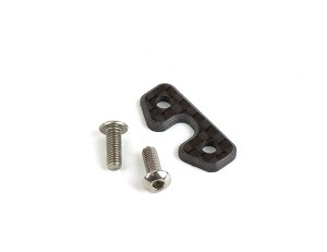 Avid RC Wing Button One-Piece Carbon B6.2 (Front)