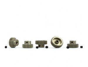 Avid RC 48P Aluminum Hard-Anodized Pinion | (5-Pack) | 13-17T