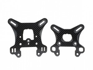 Avid RC RC8B3.2 Carbon Shock Tower Set