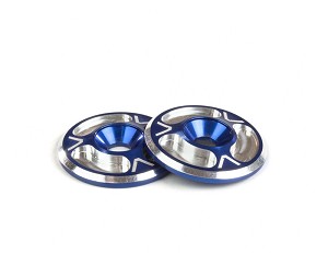 Avid RC Triad Wing Buttons HD Blue (2pcs)