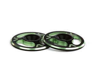 Avid RC Triad Wing Buttons | Dual Black / Green