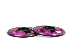 Avid RC Triad Wing Buttons | Dual Black / Pink
