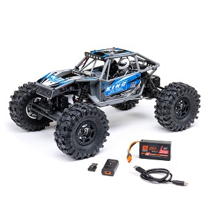 Axial 1/18 UTB18 Capra 4WS 4WD Trail Buggy RTR with Battery & Charger (Blue)