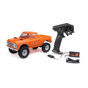 Axial 1/24 SCX24 1967 Chevrolet C10 4WD Brushed Truck RTR (Orange)