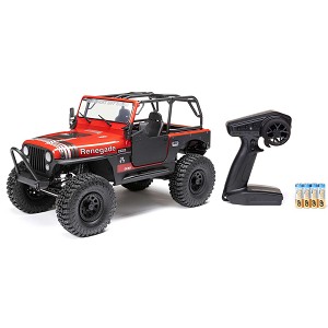 Axial 1/10 SCX10 III Jeep CJ-7 4X4 RTR Rock Crawler (Red)