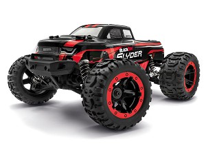 Blackzon Slyder 1/16Th Rtr 4Wd Electric Monster Truck (Red)