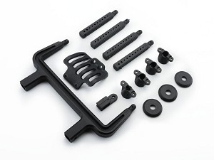 Carisma Body Post and Motor Guard Set: SCA-1E