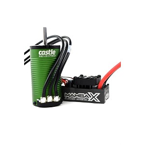 Castle Creations Mamba X SCT 1/10 Brushless Combo w/1415 Sensored Motor (2400kV) (5mm Shaft)