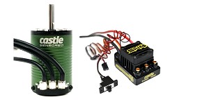 Castle Creations Sidewinder SW4 Waterproof 1/10 ESC/Motor Combo w/1410 (3800kV) (5mm Shaft) (SCT Edition)