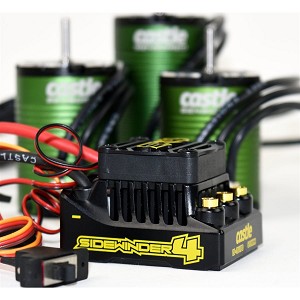 Castle Creations Sidewinder SW4 Waterproof 1/10 ESC/Motor Combo w/1406 (4600kV)
