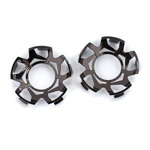 Duratrax Clip-Lock Wheel Face Black Chrome for Ripper 5.7