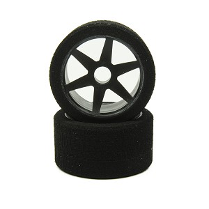 Enneti 1/12 On Road Front Carbon (37 Shore) (1pr)