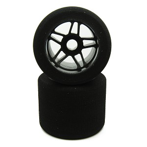 Enneti 1/8 On Road Rear (30 Shore) (Enneti Carbon) (1pr)