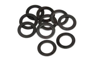 HB Racing Washer 5X8X0.3Mm (10Pcs)