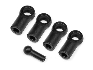 HB Racing Ball End 6.8x15mm (4pcs)