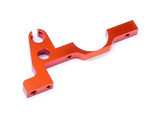 HB Racing Rear Lower Bulkhead (orange)