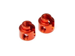 HB Racing Rear Sway Bar Collar 3.0mm (orange/2pcs)