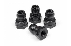 HB Racing Shock Ball End (4pcs)