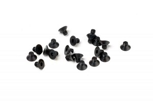 HB Racing Race Spec Flat Head Screw M3X4mm (20pcs)