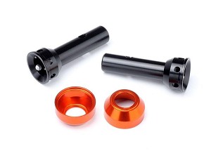 HB Racing Stub Axle (Sleeve Pin Capture/2pcs)