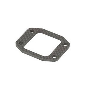 HB Racing 2 Speed Bottom Plate (carbon Fiber)