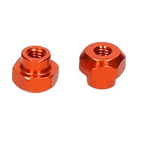 HB Racing Battery Nut Orange (2pcs)