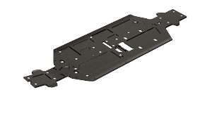 HB Racing D817T Chassis Aluminum