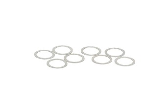 HB Racing D819 Input Gear Shim Set (8)