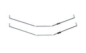 HB Racing Rear Sway Bar Set V2 (2.5, 2.7mm)