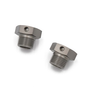 HB Racing Aluminum Lightweight Wheel Hex Hub (Middle Width 6.15mm)  (2pcs)