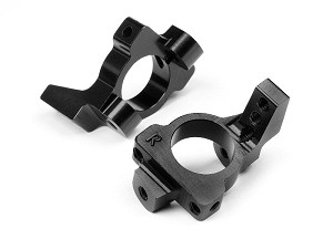 HB Racing Aluminum Front Spindle Carrier Set (10 Degrees)