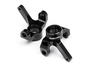 HB Racing Aluminum Front Spindle Set