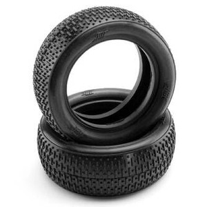 HB Racing FULLSLOT 1:10 Buggy Tires (Red / 4wd Front) (1pr) (No Foam Inserts)
