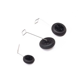 HobbyZone Landing Gear Set: P-51D Mustang 450mm