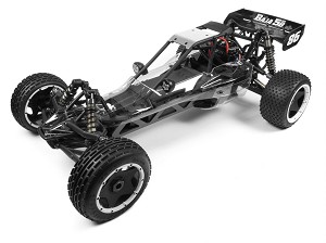 HPI 1/5 Scale Baja 5B Flux 2WD Electric Desert Buggy SBK with Clear Body (No Electronics)