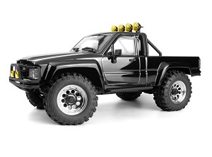 HPI 1/18 RTR Venture18 Brushless 1985 Toyota Hilux SR5 4WD w/Radio, Battery, Charger (Black)