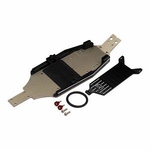 Hot Racing Aluminum +5mm High Speed Chassis Kit, 1/24 Losi Micro-B