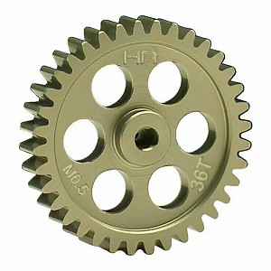 Hot Racing Aluminum 36T Spur Gear, 1/24 Losi Micro-B