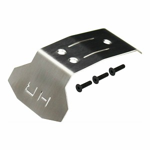 Hot Racing Stainless Steel Front Skid - Mini Maxx