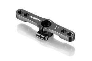 Hudy Aluminum Clamp Throttle Servo Horn (KO, Sanwa) (2-Hole - 23T)