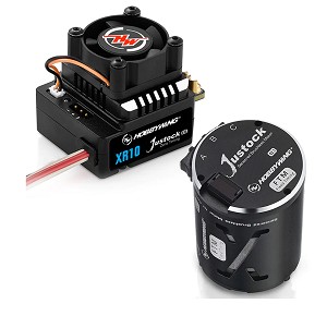 Hobbywing Xerun XR10 Justock G3S, JS5 17.5T G2.1 Motor Combo