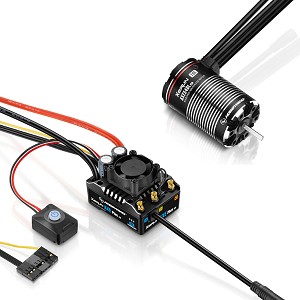 Hobbywing Xerun Axe R3 ESC + 2300Kv 2-4S 540 R2 Motor Combo (Compact Can Size)