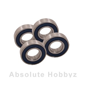 AHZ R/C 12x21x5mm Rubber Shield Ball Bearings (4pcs)