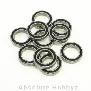 AHZ 13x20x4mm Rubber Sealed Wheel Bearings (10)