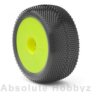 AKA Racing 1:8 Truggy EVO GRIDIRON Pre-Mountd Yellow (Soft Long Wear) (2)