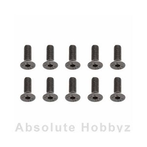 Team Associated Flat HD Cap Screw 4X12Mm