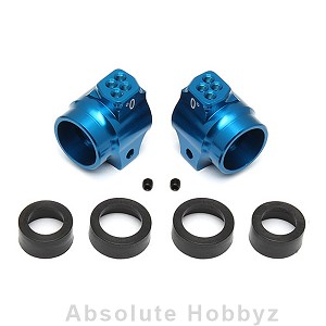 Team Associated Aluminum Rear Hubs Blue (1pr)